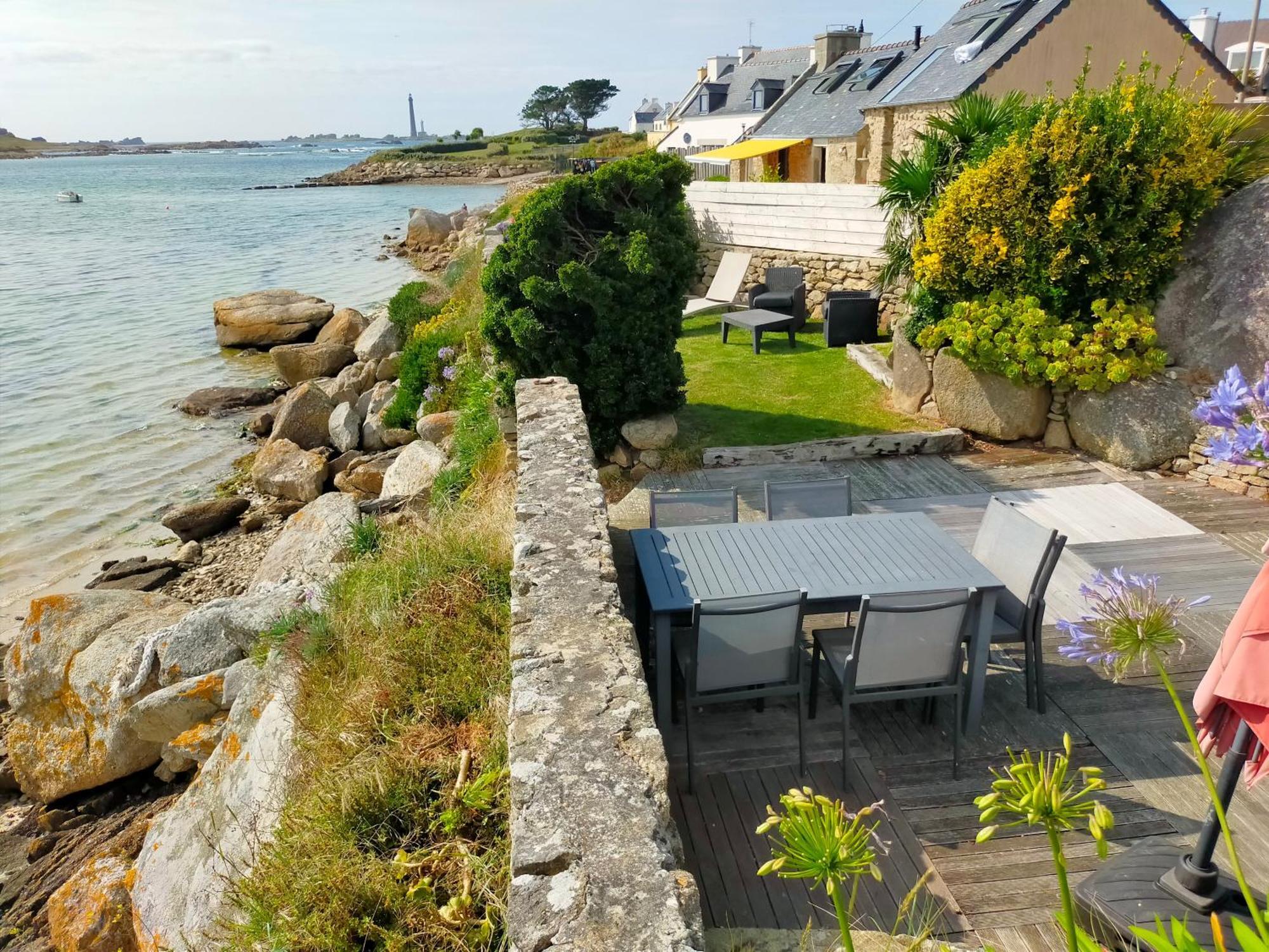 Kelerdut Plage Plouguerneau Esterno foto